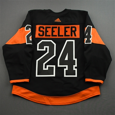 Nick Seeler - Game-Issued Third Jersey w/ Lou Nolan 50 Years Patch - April 9, 2022