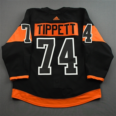 Owen Tippett - Game-Worn Third Jersey w/ Lou Nolan 50 Years Patch - April 9, 2022