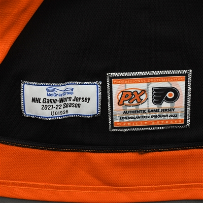 Owen Tippett - Game-Worn Third Jersey w/ Lou Nolan 50 Years Patch - April 9, 2022