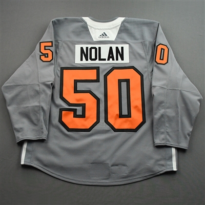 Owen Tippett - Warm-up Worn Lou Nolan Night Jersey - April 9, 2022