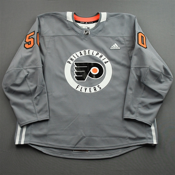 Hayden Hodgson - Warm-up Worn Lou Nolan Night Jersey - April 9, 2022