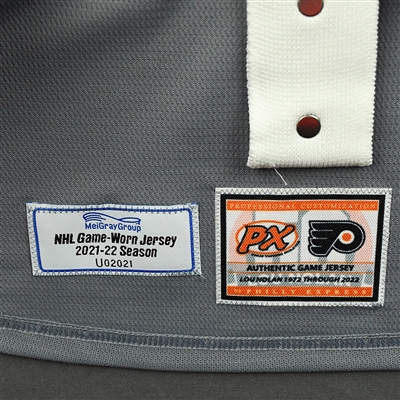 Noah Cates - Warm-up Worn Lou Nolan Night Jersey - April 9, 2022