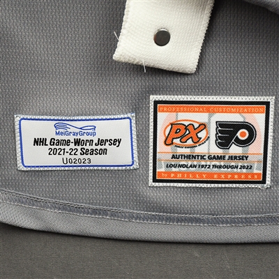 Scott Laughton - Warm-up Worn Lou Nolan Night Jersey - April 9, 2022
