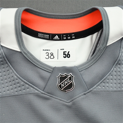 Patrick Brown - Warm-up Worn Lou Nolan Night Jersey - April 9, 2022