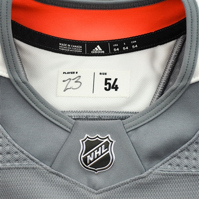 Oskar Lindblom - Warm-up Worn Lou Nolan Night Jersey - April 9, 2022