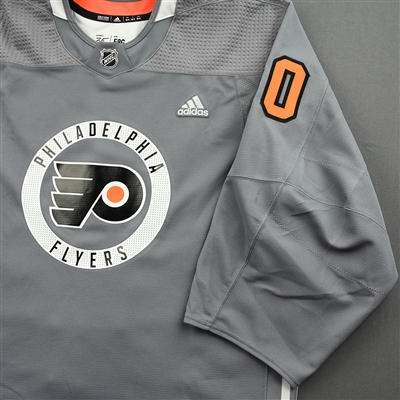 Martin Jones - Warm-up Worn Lou Nolan Night Jersey - April 9, 2022