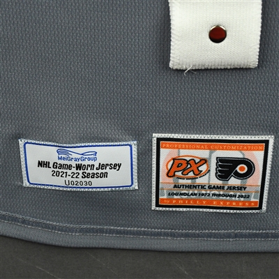 Martin Jones - Warm-up Worn Lou Nolan Night Jersey - April 9, 2022