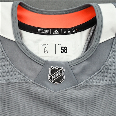 Travis Sanheim - Warm-up Worn Lou Nolan Night Jersey - April 9, 2022