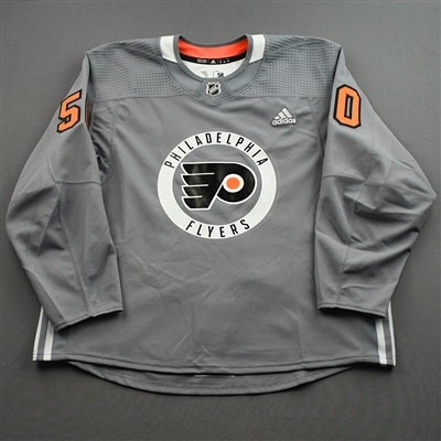 Kevin Connauton - Warm-up Worn Lou Nolan Night Jersey - April 9, 2022