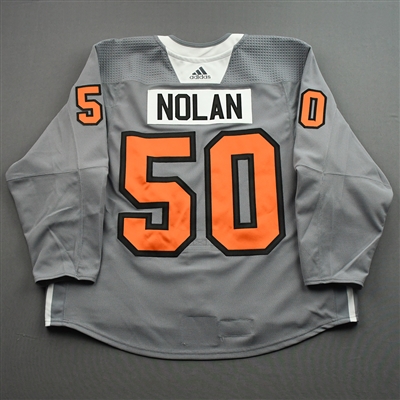 Kevin Connauton - Warm-up Worn Lou Nolan Night Jersey - April 9, 2022