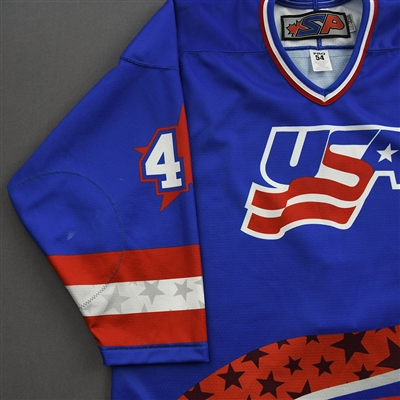 William Vote - 2022 U.S. NTDP U-17 - Game-Worn Heroes Appreciation '96 Throwback Autographed Jersey