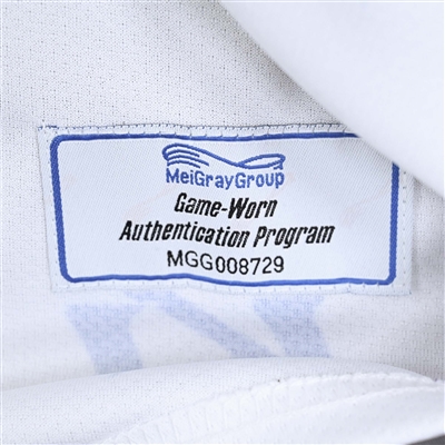 No Name On Back (NNOB) - Connecticut Whale - Game-Issued Alzheimer's Awareness Jersey - 2022-23 PHF Season