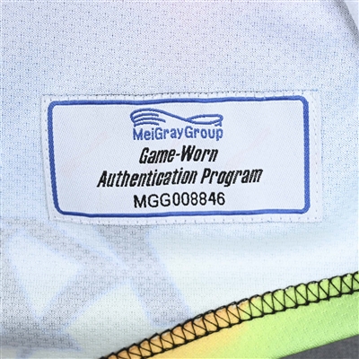 Jonna Albers - Game-Worn Autographed Pride Jersey w/A - Worn February 26, 2023 vs. Toronto Six