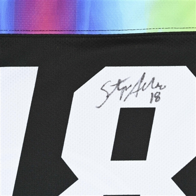 Stephanie Anderson - Game-Worn Autographed Pride Jersey - Worn February 26, 2023 vs. Toronto Six