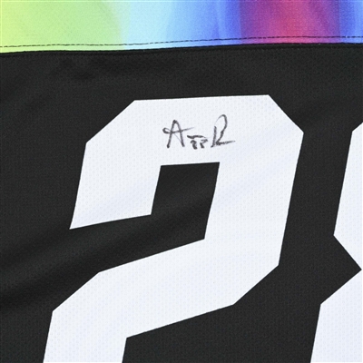 Amanda Boulier - Game-Worn Autographed Pride Jersey - Worn February 26, 2023 vs. Toronto Six