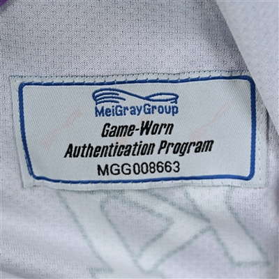 Kaleigh Fratkin - Game-Worn Hockey Fights Cancer Jersey w/A - Worn February 18, 2023