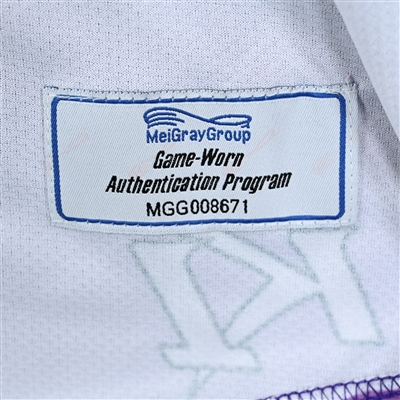 Loren Gabel - Game-Worn Hockey Fights Cancer Jersey - Worn February 18, 2023