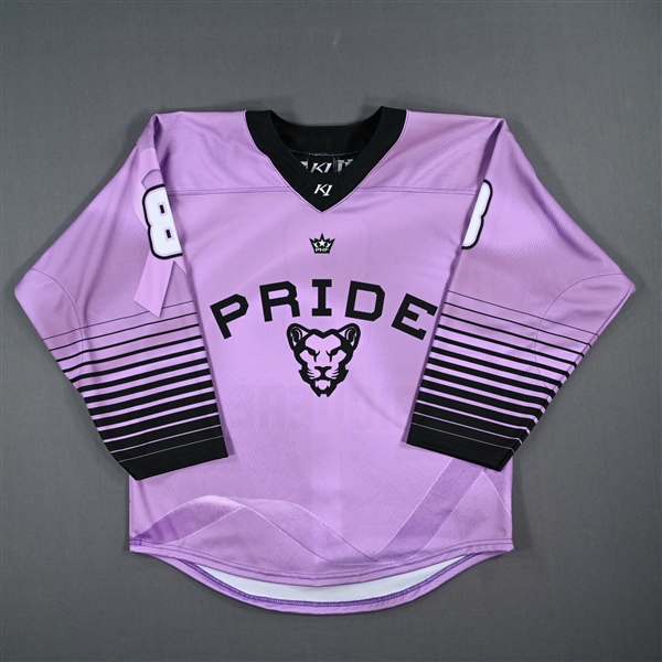 Elizabeth Giguere - Game-Worn Hockey Fights Cancer Jersey - Worn February 18, 2023