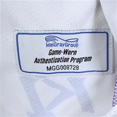 Taylor Girard - Connecticut Whale - Game-Worn Alzheimer's Awareness Jersey - Worn February 18, 2023 vs. Toronto Six - 2022-23 PHF Season