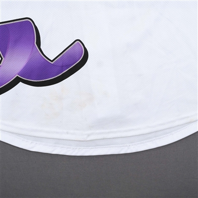 Abbie Ives - Connecticut Whale - Game-Worn Alzheimer's Awareness Jersey - Worn February 18, 2023 vs. Toronto Six - 2022-23 PHF Season
