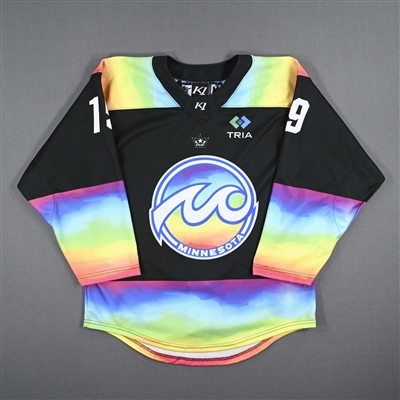 Anna Klein - Game-Worn Autographed Pride Jersey - Worn February 26, 2023 vs. Toronto Six