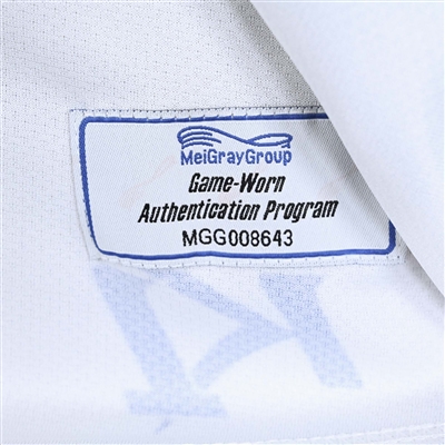 Caitrin Lonergan - Connecticut Whale - Game-Worn Alzheimer's Awareness Jersey - Worn February 18, 2023 vs. Toronto Six - 2022-23 PHF Season