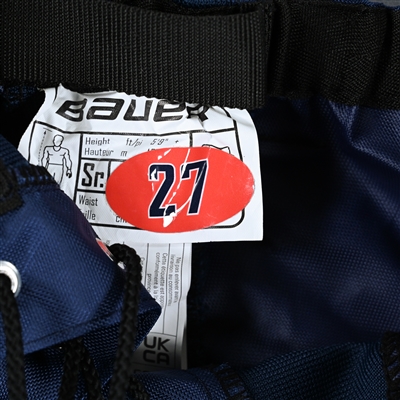 Alexander Alexeyev - Bauer Pants Shell - Worn in Stadium Series Practice
