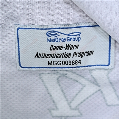 (NNOB) No Name Or Number Blank - Game-Issued Hockey Fights Cancer Jersey