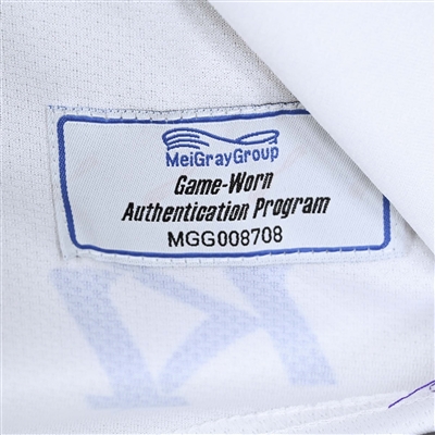 Kennedy Marchment - Connecticut Whale - Game-Worn Alzheimer's Awareness Jersey w/A - Worn February 18, 2023 vs. Toronto Six - 2022-23 PHF Season