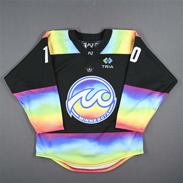 Ronja Mogren - Game-Worn Autographed Pride Jersey - Worn February 26, 2023 vs. Toronto Six