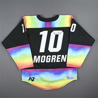 Ronja Mogren - Game-Worn Autographed Pride Jersey - Worn February 26, 2023 vs. Toronto Six