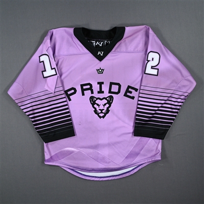 Jenna Rheault - Game-Worn Hockey Fights Cancer Jersey - Worn February 18, 2023