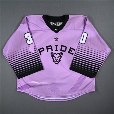 Corinne Schroeder - Game-Worn Hockey Fights Cancer Jersey - Worn February 18, 2023