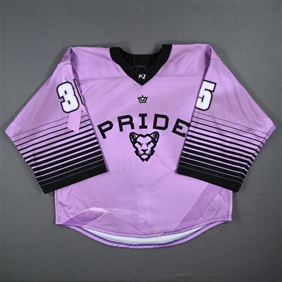 Lovisa Selander - Game-Worn Hockey Fights Cancer Jersey - Worn February 18, 2023 - Back-Up Only