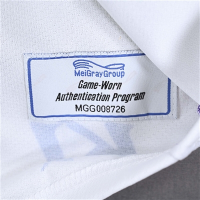Janine Weber - Connecticut Whale - Game-Worn Alzheimer's Awareness Jersey w/A - Worn February 18, 2023 vs. Toronto Six - 2022-23 PHF Season