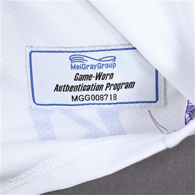 Alyssa Wohlfeiler - Connecticut Whale - Game-Worn Alzheimer's Awareness Jersey w/A - Worn February 18, 2023 vs. Toronto Six - 2022-23 PHF Season