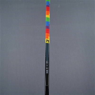 Madison Packer - True Catalyst 9X Stick - Used in Warm-Ups During Pride Weekend - March 10-11, 2023