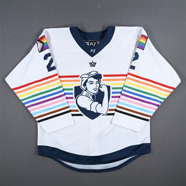 No Name On Back (NNOB) - Game-Issued Pride Jersey