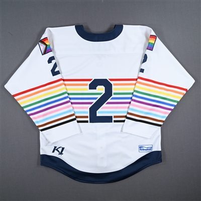 No Name On Back (NNOB) - Game-Issued Pride Jersey