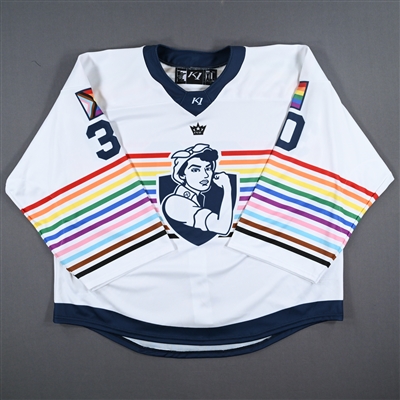 No Name On Back (NNOB) - Game-Issued Pride Jersey