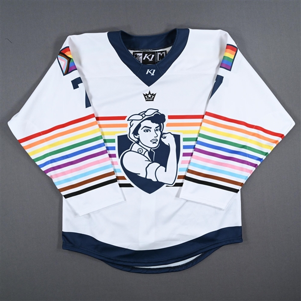 No Name On Back (NNOB) - Game-Issued Pride Jersey