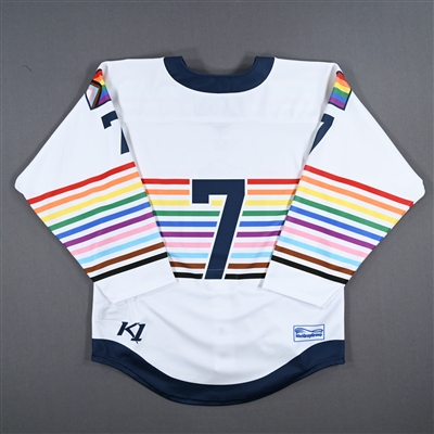 No Name On Back (NNOB) - Game-Issued Pride Jersey