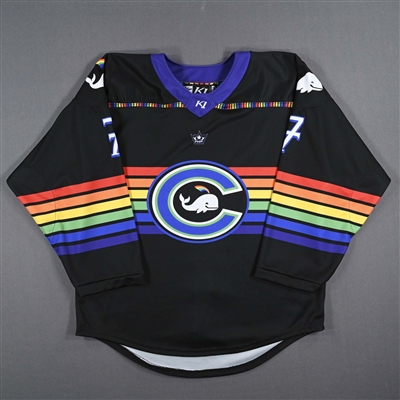 Rachael Ade - Game-Worn Autographed Pride Jersey - Worn February 26, 2023 vs. Metropolitan Riveters