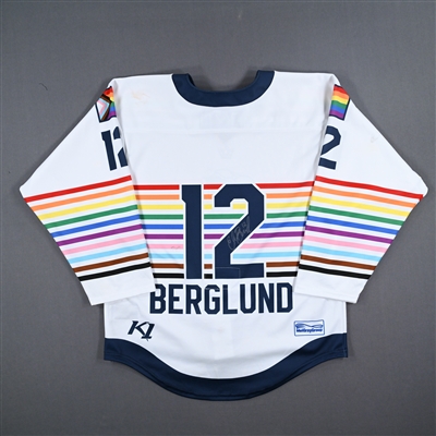 Ebba Berglund - Game-Worn Autographed Pride Jersey - Worn March 10-11, 2023 vs. Buffalo Beauts