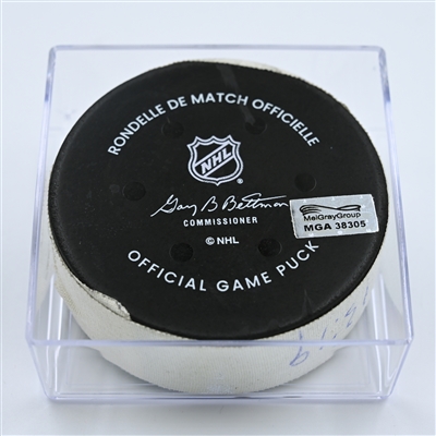 Tony DeAngelo - Philadelphia Flyers - Goal Puck - October 27, 2022 vs. Florida Panthers (Flyers Logo)  - 2022-23 NHL Season