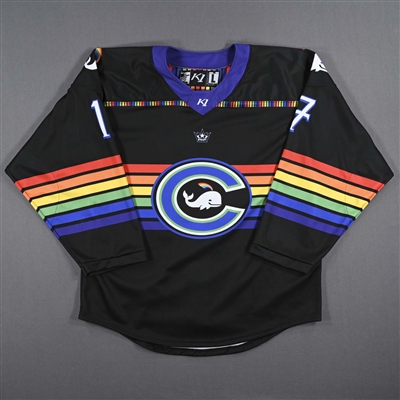 Taylor Girard - Game-Worn Autographed Pride Jersey - Worn February 26, 2023 vs. Metropolitan Riveters