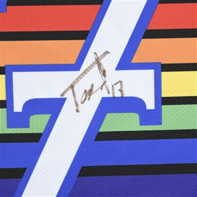 Taylor Girard - Game-Worn Autographed Pride Jersey - Worn February 26, 2023 vs. Metropolitan Riveters