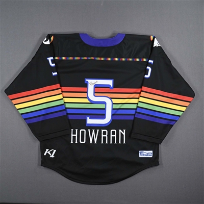 Tori Howran - Game-Worn Autographed Pride Jersey - Worn February 26, 2023 vs. Metropolitan Riveters