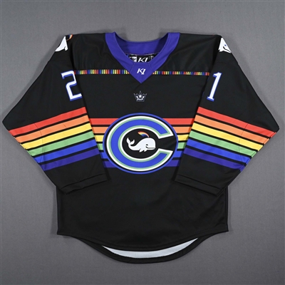 Emma Keenan - Game-Worn Autographed Pride Jersey - Worn February 26, 2023 vs. Metropolitan Riveters