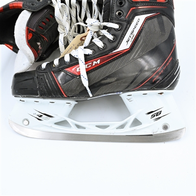 Connor McDavid - Edmonton Oilers - CCM JetSpeed Skates - February 6, 2021 through February 19, 2021 - Photo-Matched to 5 Games